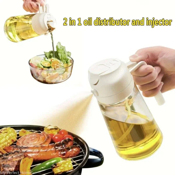 2 in 1 Oil Spray Bottle - Image 4