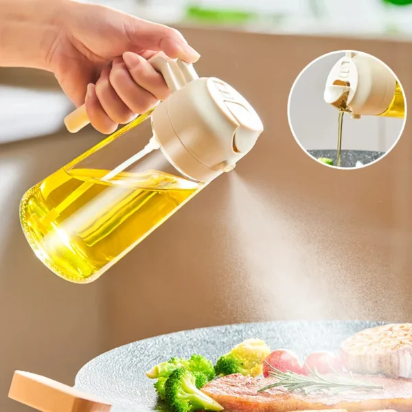 2 in 1 Oil Spray Bottle - Image 7