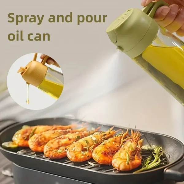 2 in 1 Oil Spray Bottle - Image 3