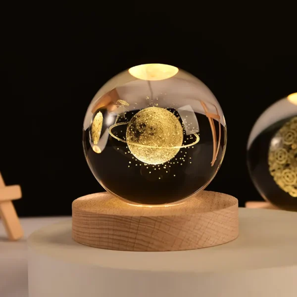 Crystal Globe Night Light