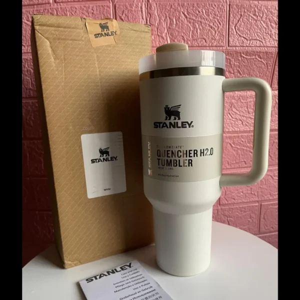 White Stanley Tumbler - Image 3