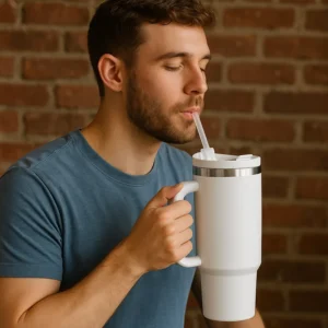 White Stanley Tumbler